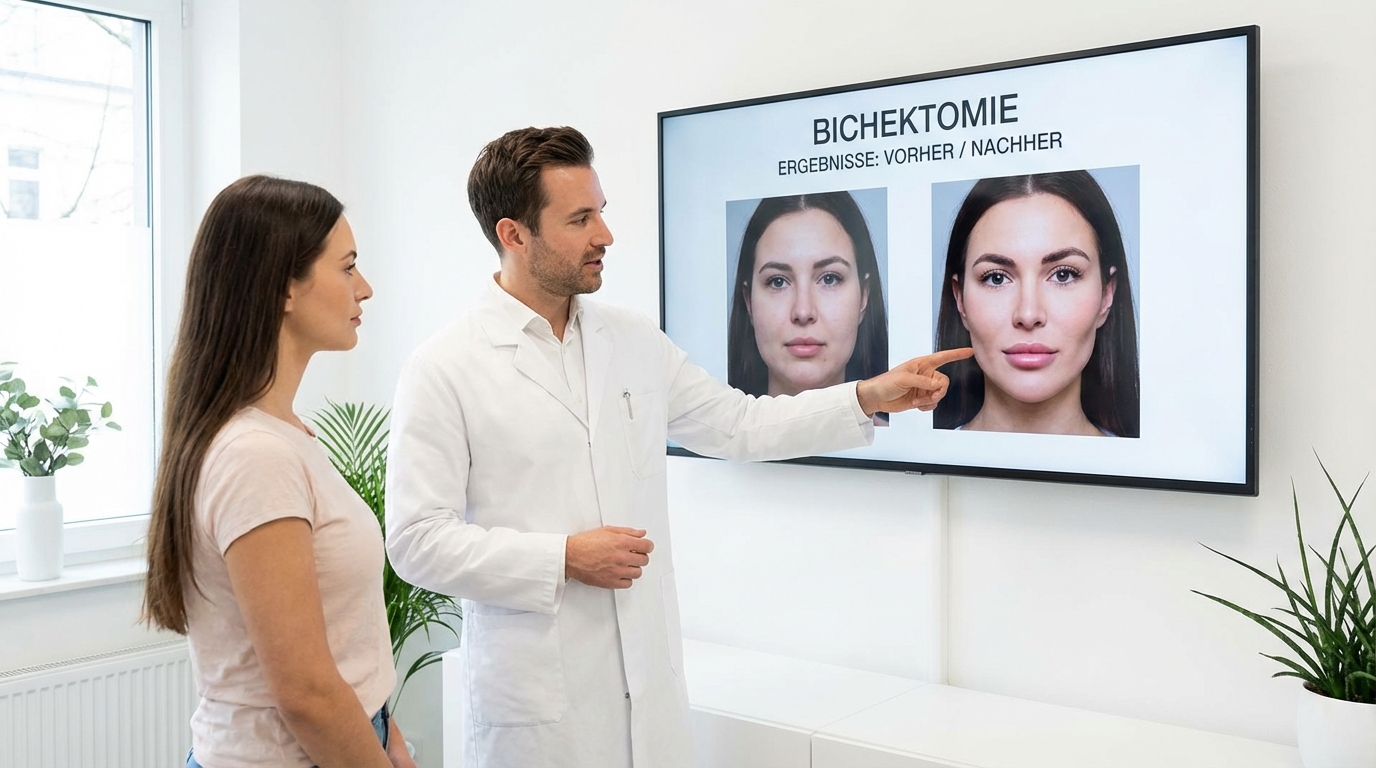 Bichektomie Wangenfettentfernung OFM